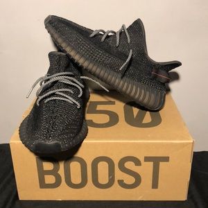 Yeezy Boost 350 V2 Static Black (Reflective)